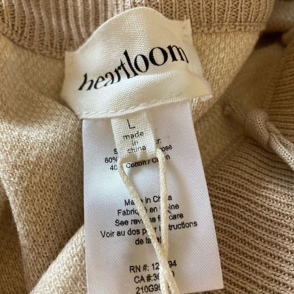 Heartloom Tan Cheetah drawstring shorts Large NWT - Picture 3 of 5